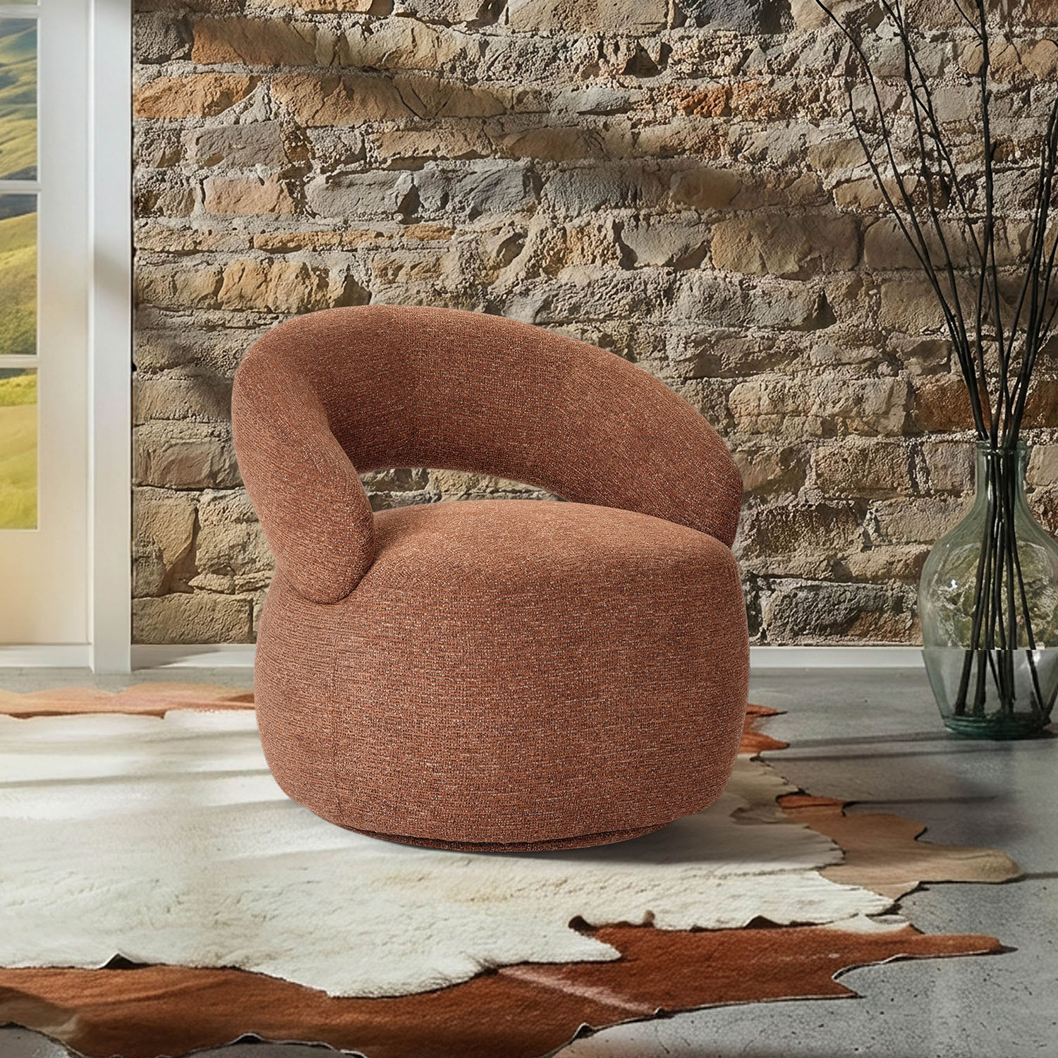 Fauteuil pivotant Lucas (Girardeau)